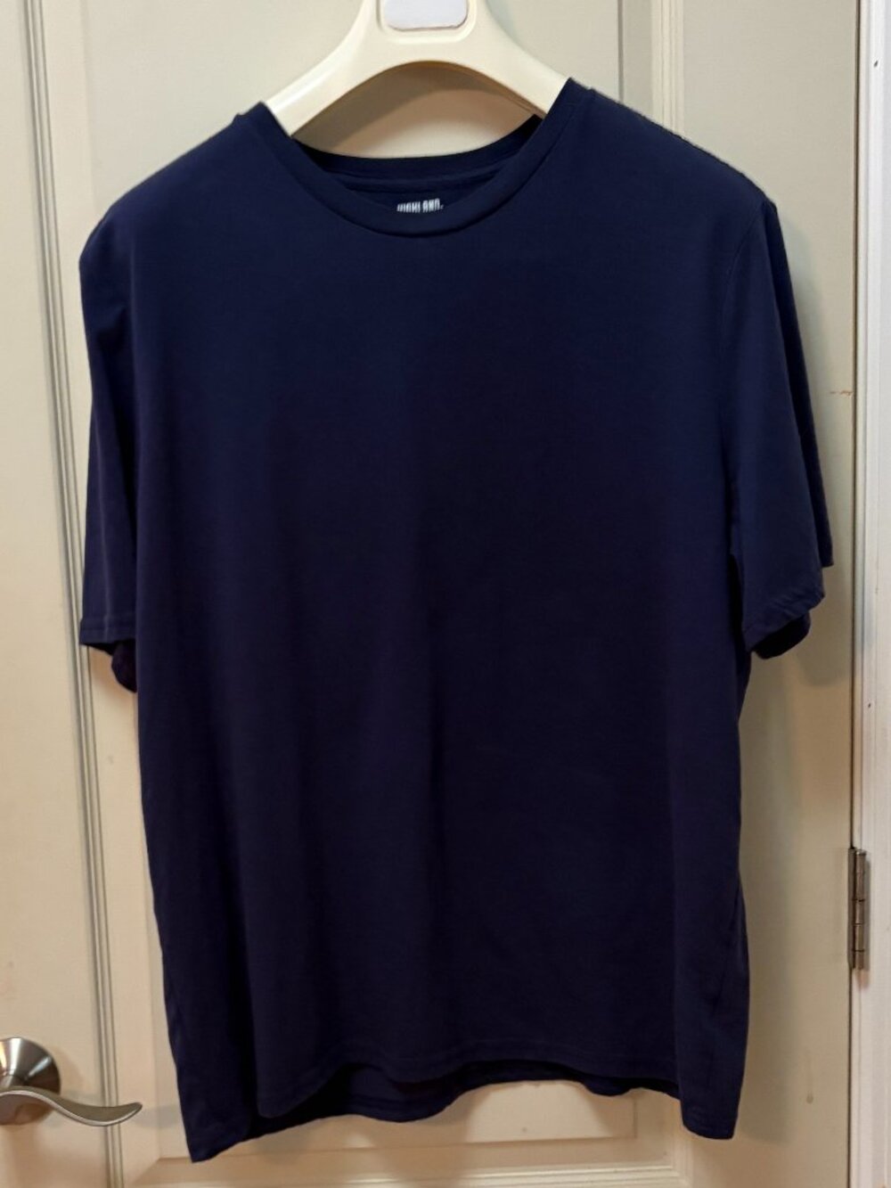 Highland Originals Size XL 60% Cotton/40% Polyester S/S Crew Neck T-Shirt. Blue